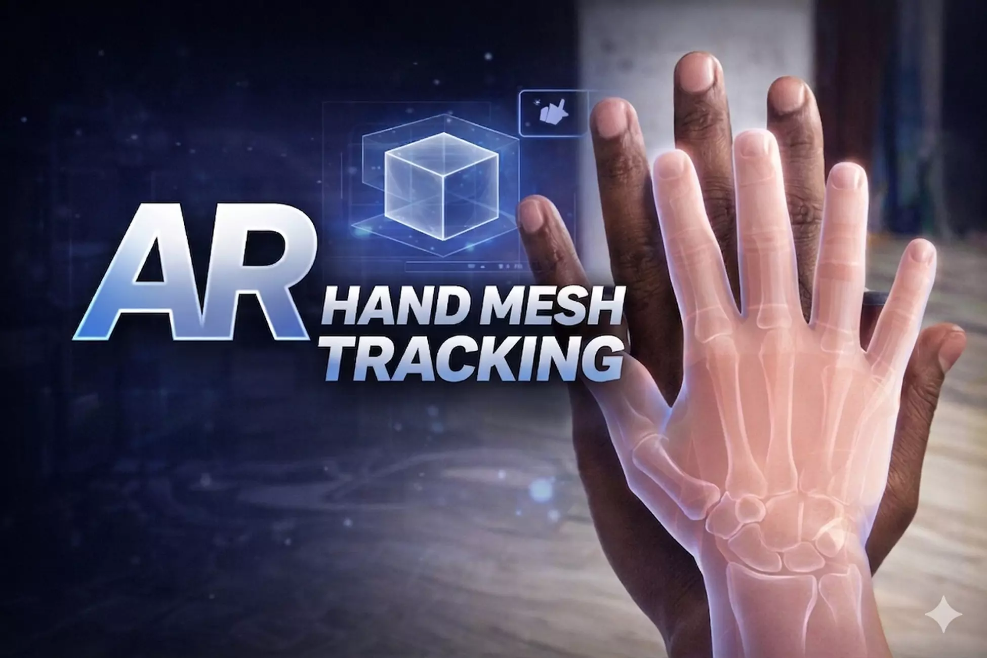 AR Hand Mesh Tracking